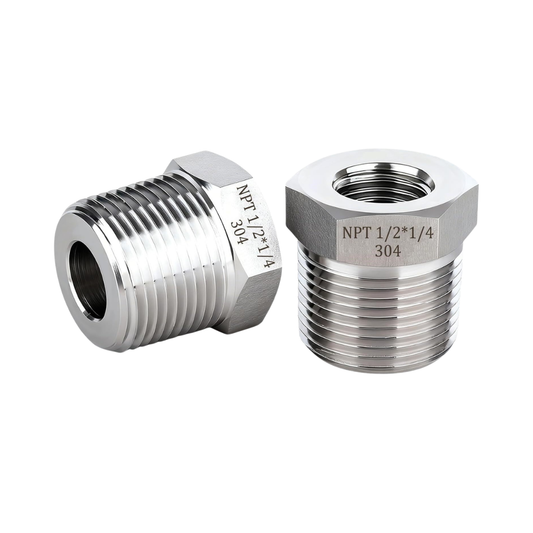 ADAPTADOR EN ACERO INOXIDABLE 304