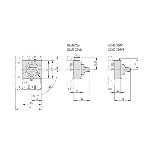 LOCKABLE ROTARY SELECTOR