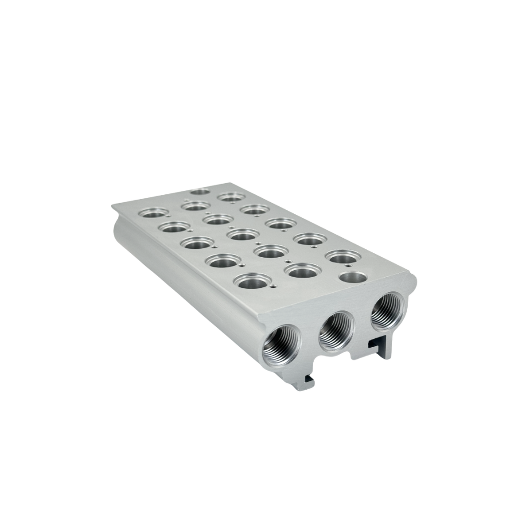 BLOQUE NEUMÁTICO AIGNEP - 1/4"