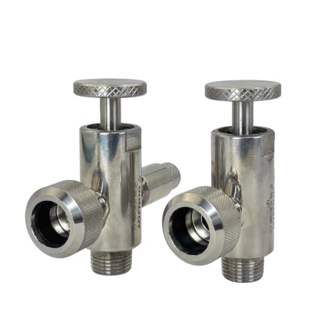 VALVE FOR TANK SIGHT GLASS
