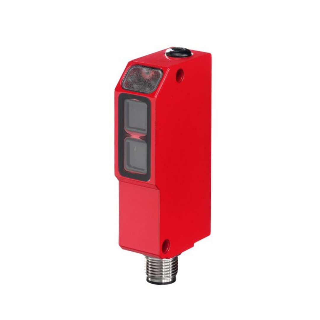 Leuze IPRK 95/44 L.5 (50034512) Sensor Retroreflectivo Serie 95 - Vista lateral izquierda con conexiones