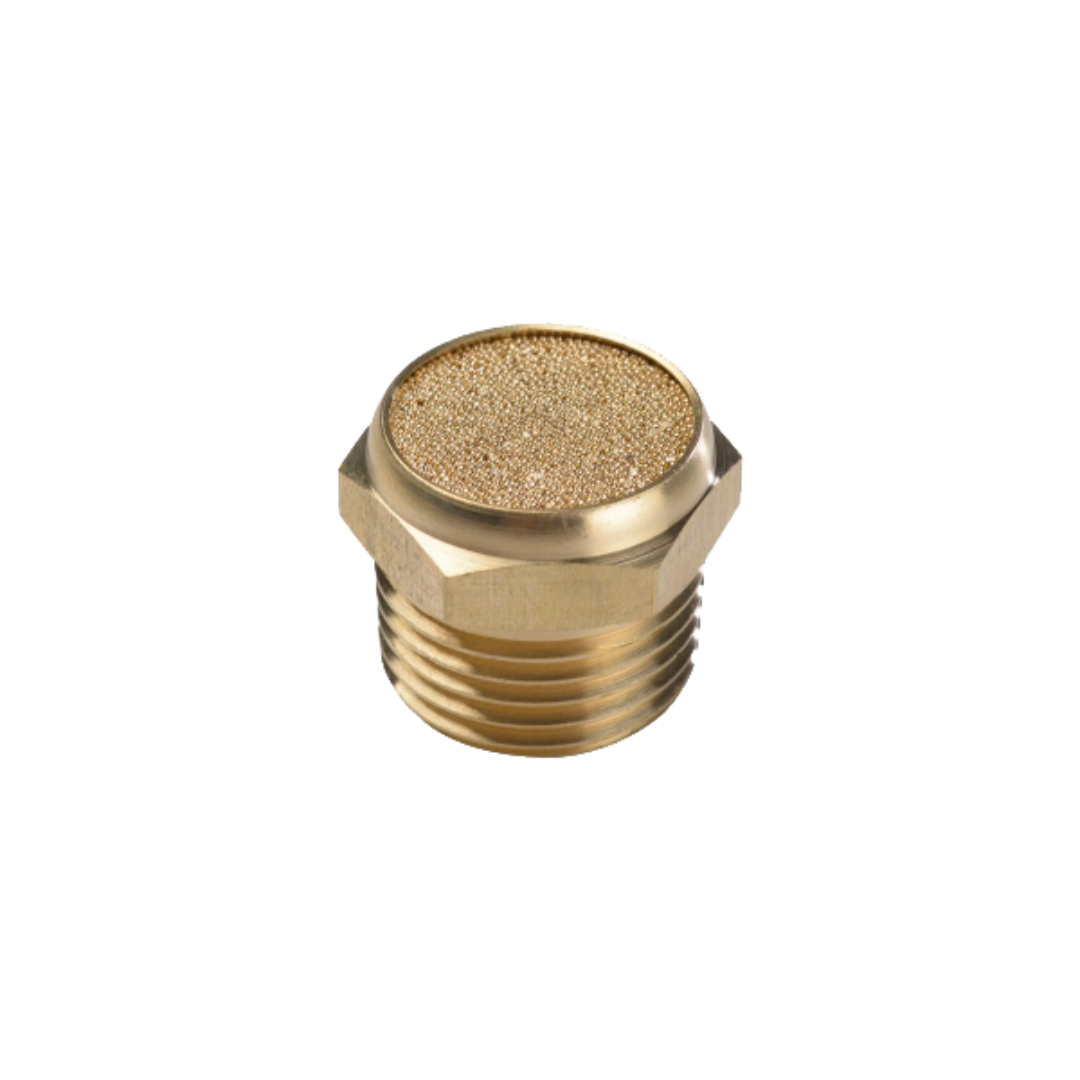 SINTERED BRONZE FLAT EXHAUST MUFFLER