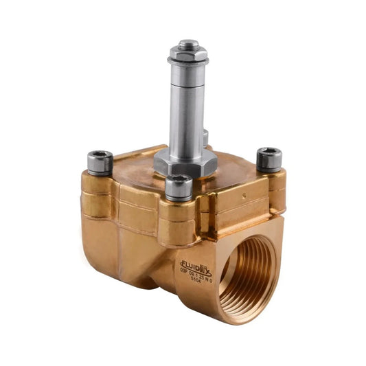 VÁLVULA SOLENOIDE DE LATON FORJADO (SIN BOBINA) - AIGNEP SERIE 03F