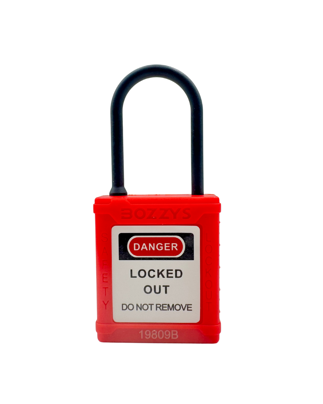 NYLON SAFETY LOCKOUT PADLOCK - 4 MM SHACKLE