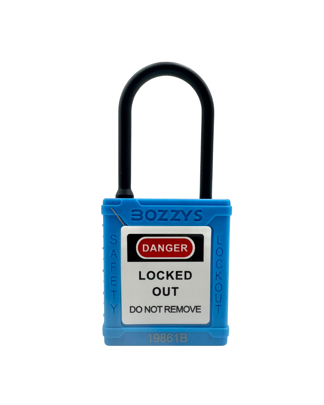 NYLON SAFETY LOCKOUT PADLOCK - 4 MM SHACKLE