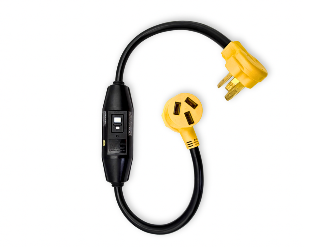 GFCI PORTATIL 30 AMP, 220 V, CONECTORES NEMA 10-50 - ERICSON G200.