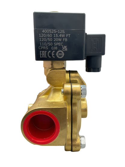 Válvula Solenoide En Latón Forjado, Serie 8210 + Conector + Bobina | ASCO