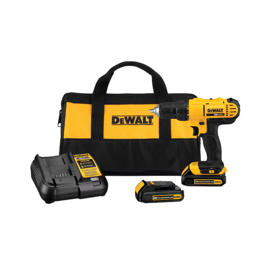 KIT DE TALADRO DE 20 VDC DEWALT