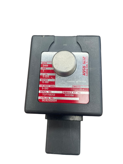 Válvula Solenoide En Latón Forjado, Serie 8210 + Conector + Bobina | ASCO