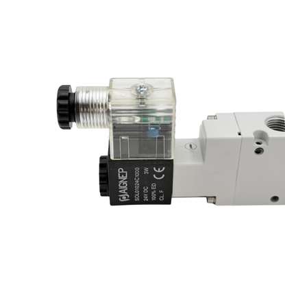 ELECTROVALVULA 1/4" - 3/2 VIAS, BIESTABLE + BOBINA | AIGNEP