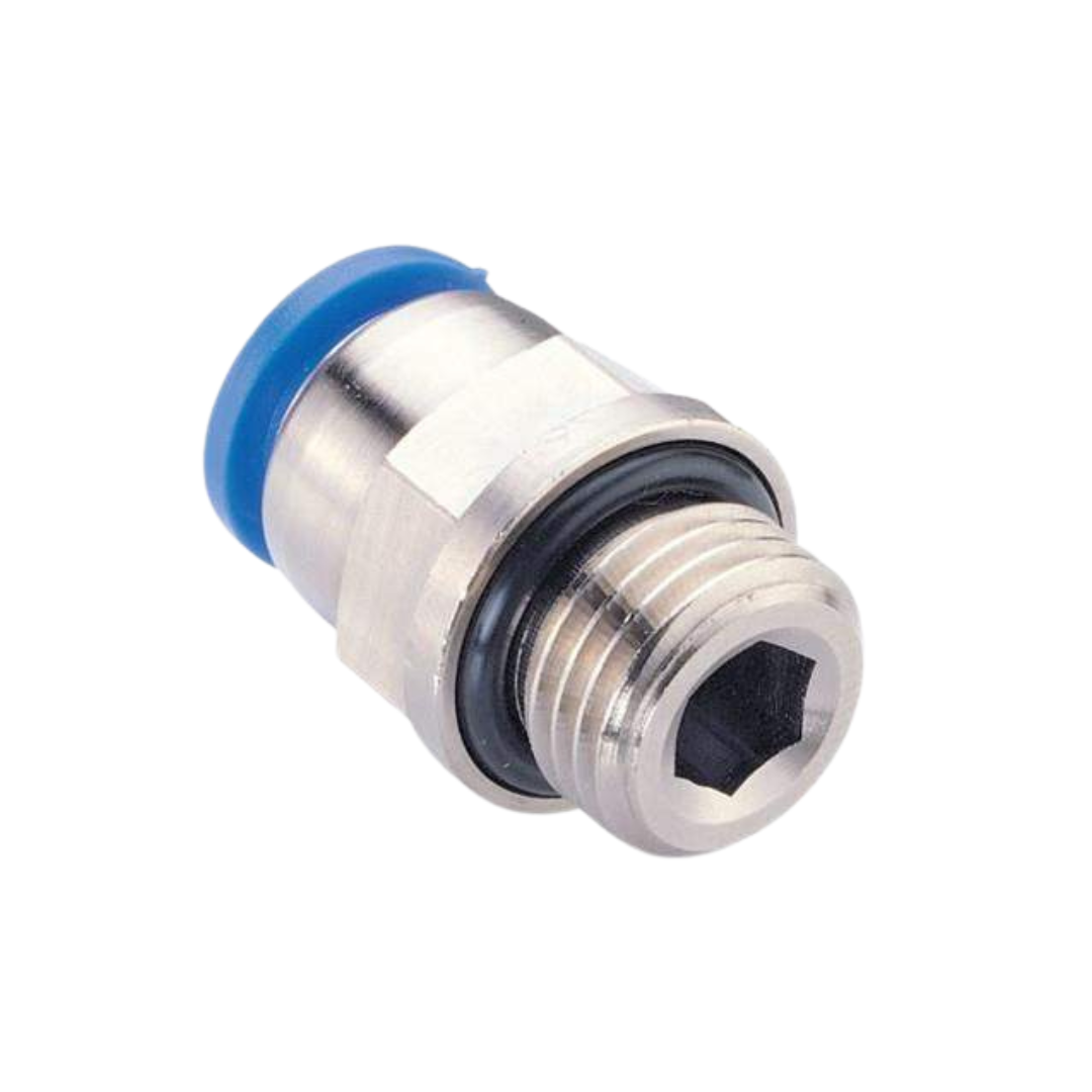 Racor Recto de Rosca Corta | CDC Pneumatics