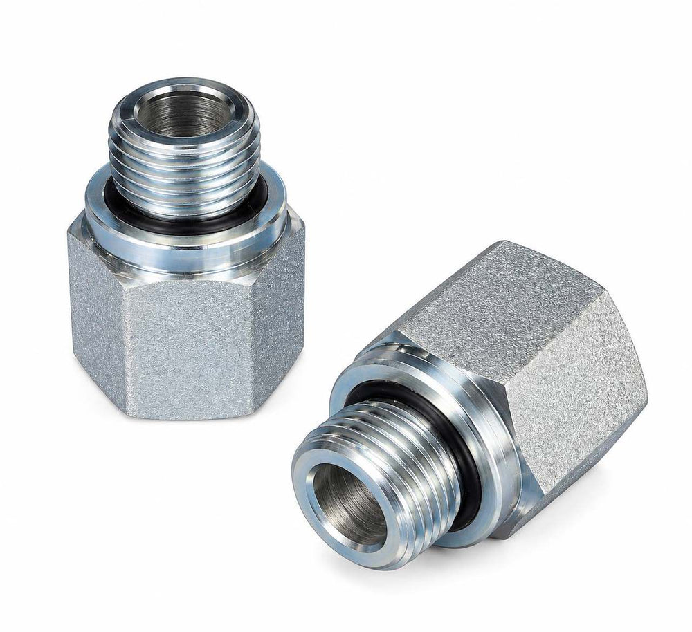 Adaptador de rosca BSPP a NPTF - Vista frontal