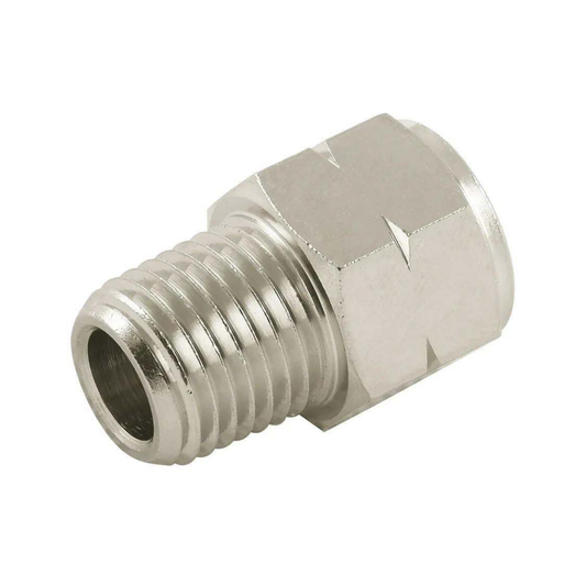 Adaptador de roscas NPTF BSP Aignep - Vista frontal