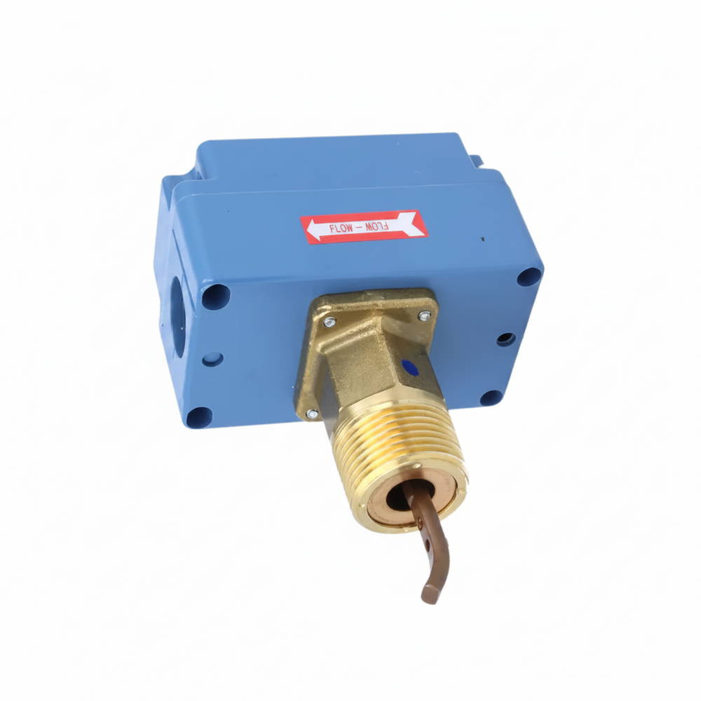 Johnson Controls F61SB-9100 Interruptor de Flujo de Paleta NEMA 4 para Líquidos Rosca 1" - Vista frontal