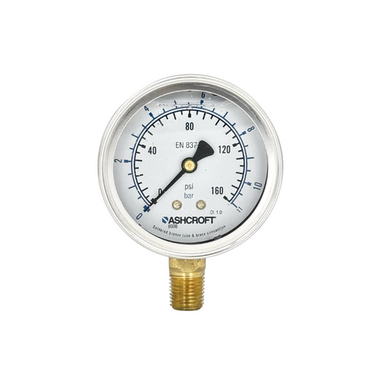 MANÓMETRO DE ACERO INOXIDABLE ASHCROFT 8008A - 1/4" NPT