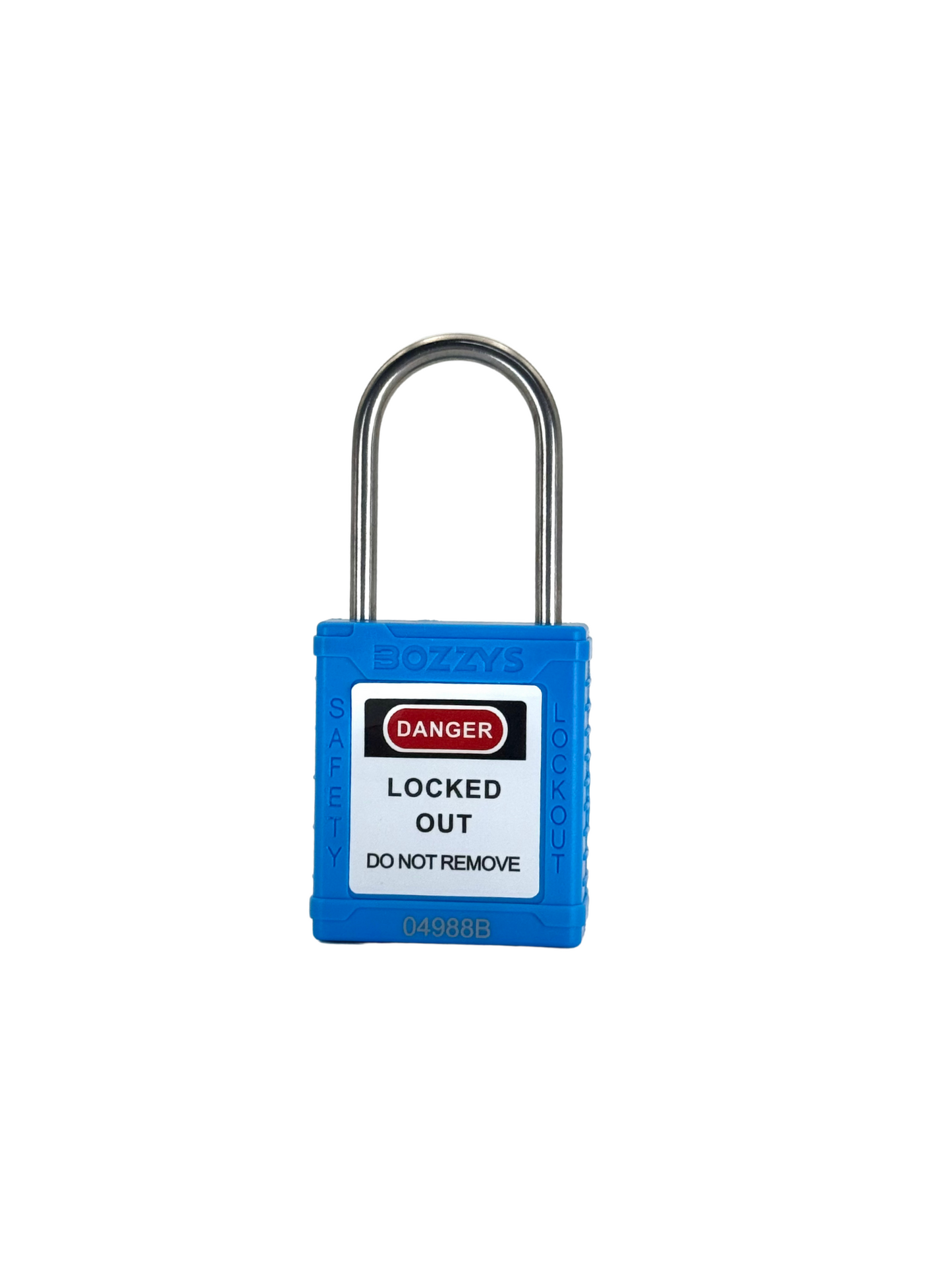 NYLON SAFETY LOCKOUT PADLOCK - 4 MM SHACKLE