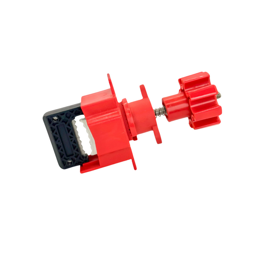 LOCKING DEVICE FOR LEVER VALVES WITH LOCK