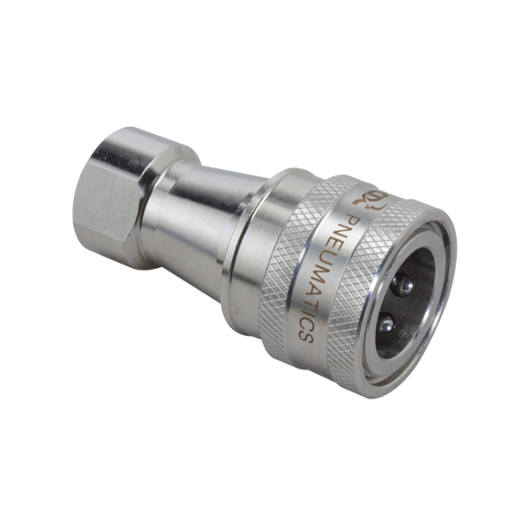 ACOPLE NEUMATICO TIPO PLUG HEMBRA INOXIDABLE