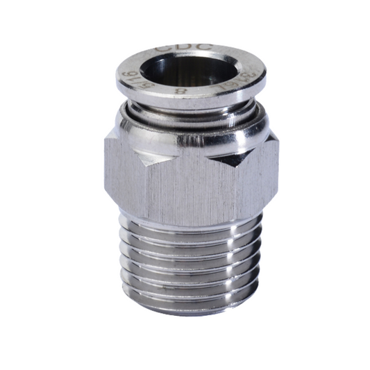 RACOR RECTO INOXIDABLE