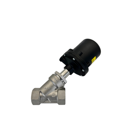 VALVULA INOXIDABLE DE ASIENTO INCLINADO GEMU 554