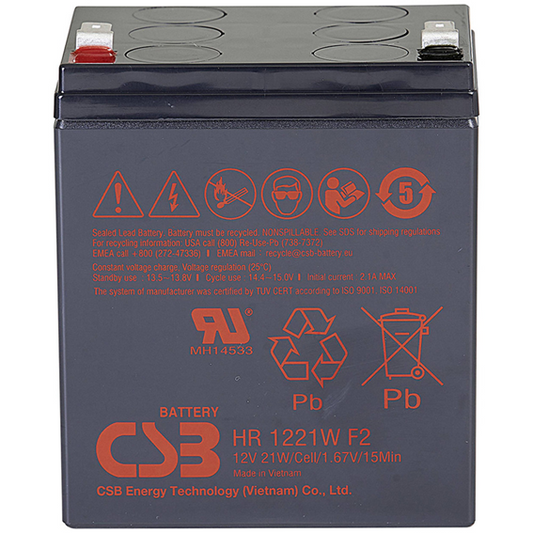 UPS BATTERY, 12V, HR 1221