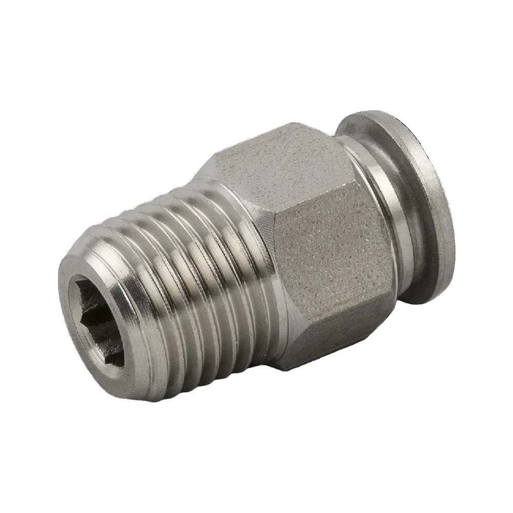 UNIVERSAL STAINLESS STEEL STRAIGHT FITTING