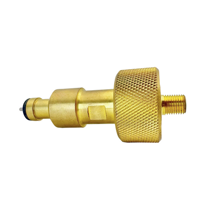 CONECTOR RECTO PARA VALVULAS CO2 RPV 1/4''- 18 NPT - MÜLLER