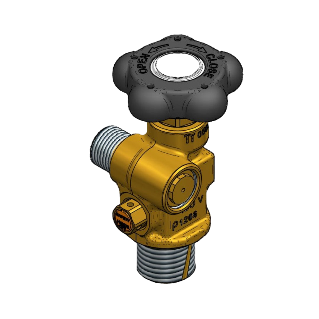 VÁLVULA DE PRESIÓN RESIDUAL EN LATON PARA CO2 - MULLER