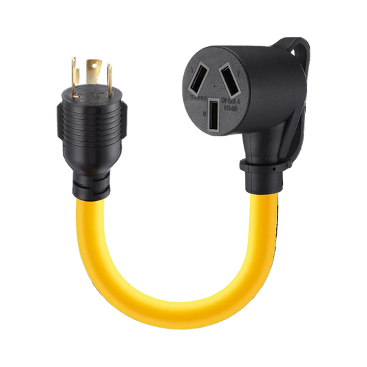 NEMA L6-30P TO NEMA 10-50R ADAPTER