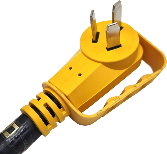 EXTENSIÓN ELÉCTRICA 50 AMP, 240 V,  NEMA 10-50,  3x6 AWG, 50 FT.