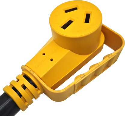 EXTENSIÓN ELÉCTRICA 50 AMP, 240 V,  NEMA 10-50,  3x6 AWG, 50 FT.