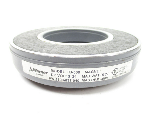 FRENO MAGNÉTICO, 24 V, TB-500 / 5300-631-040 - WARNET ELECTRIC