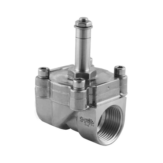 VALVULA SOLENOIDE DE ACERO INOXIDABLE (SIN BOBINA) - AIGNEP X3F