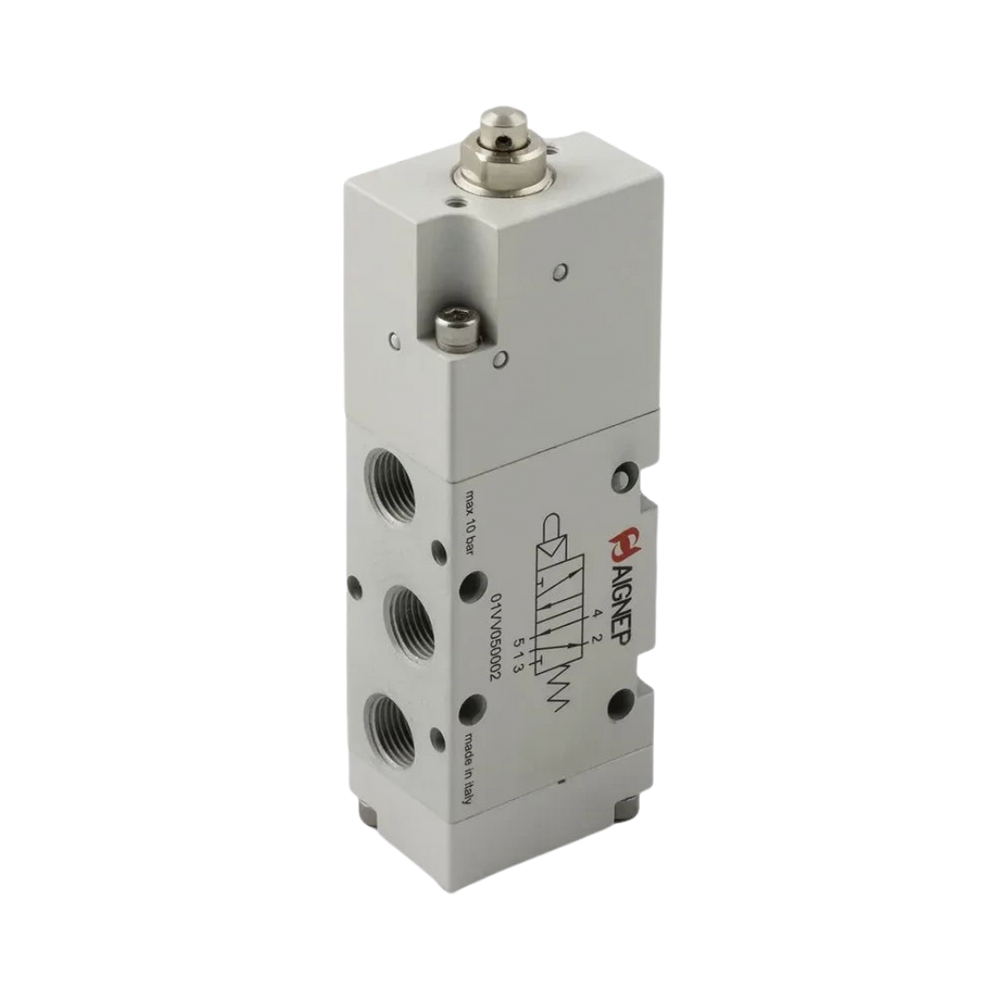 AIGNEP 1/8" MECHANICAL ACTIVE VALVE - 5/2 WAY